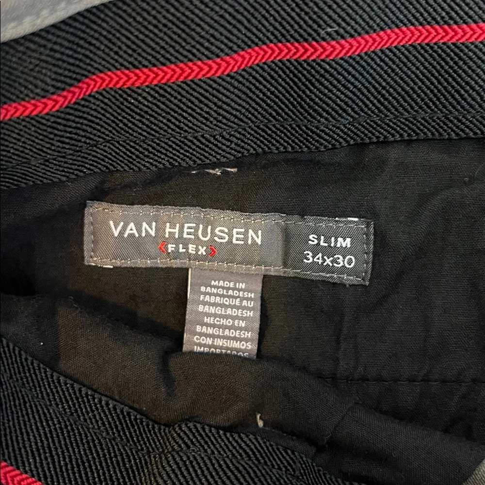 Van Heusen‎ Gray Dress Pants for Men Slim 34x30